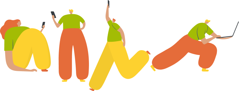 Illustration de citoyens participant aux projets